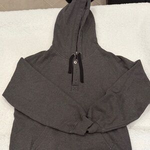 Gray Hoodie Sweatshirt